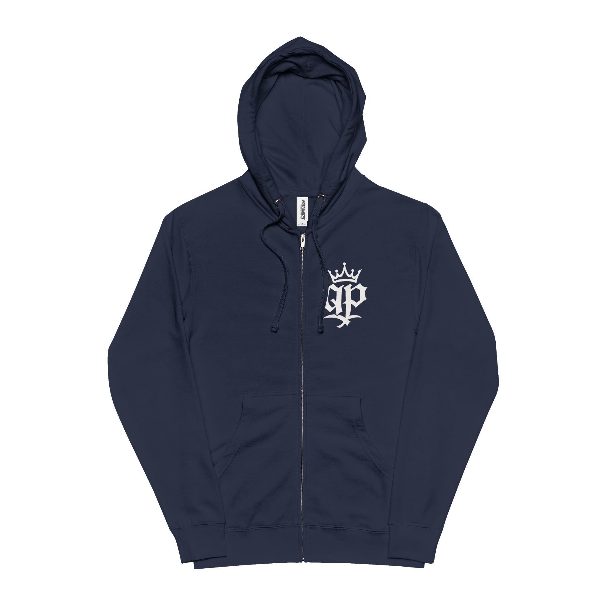 QPrive Dynasty Unisex Fleece Zip Up Hoodie