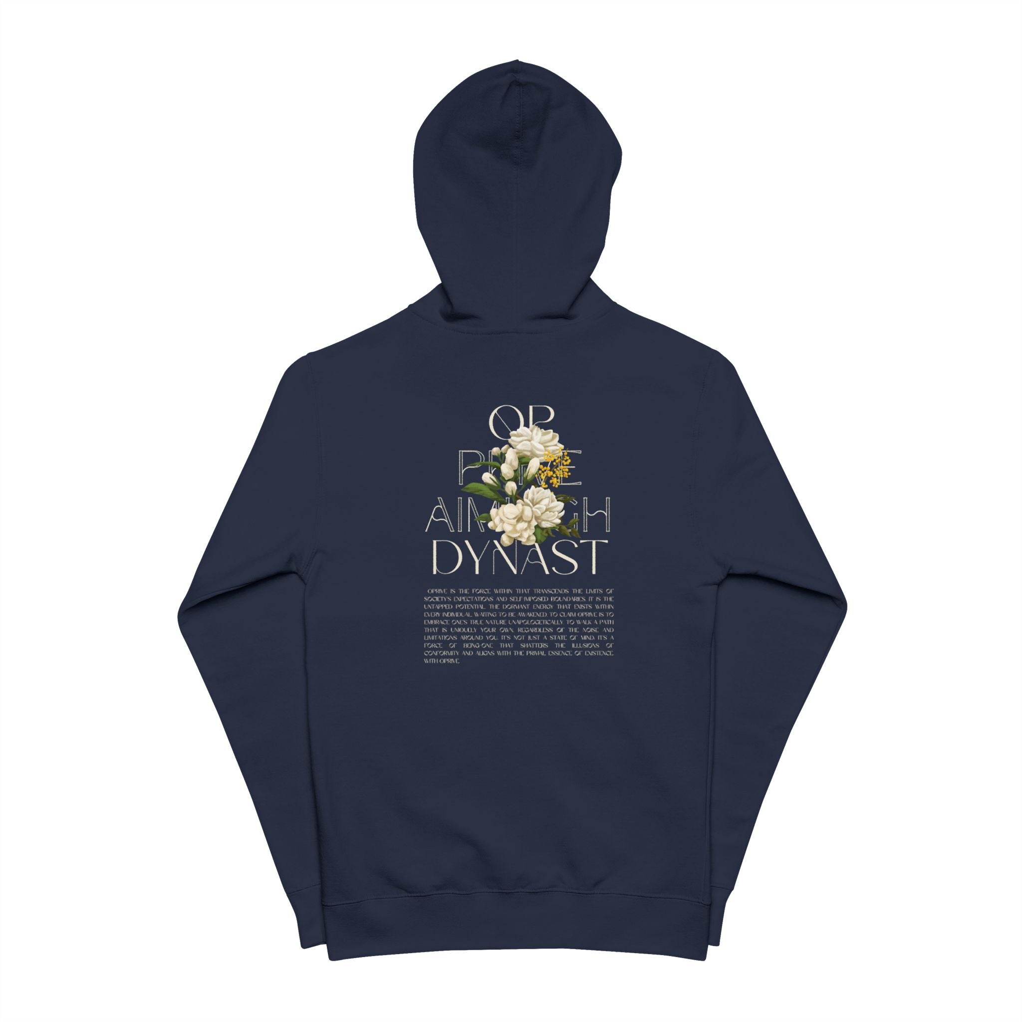 QPrive Dynasty Unisex Fleece Zip Up Hoodie