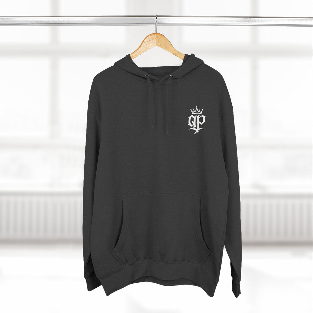 QPrive Elegance Three-Panel Fleece Hoodie