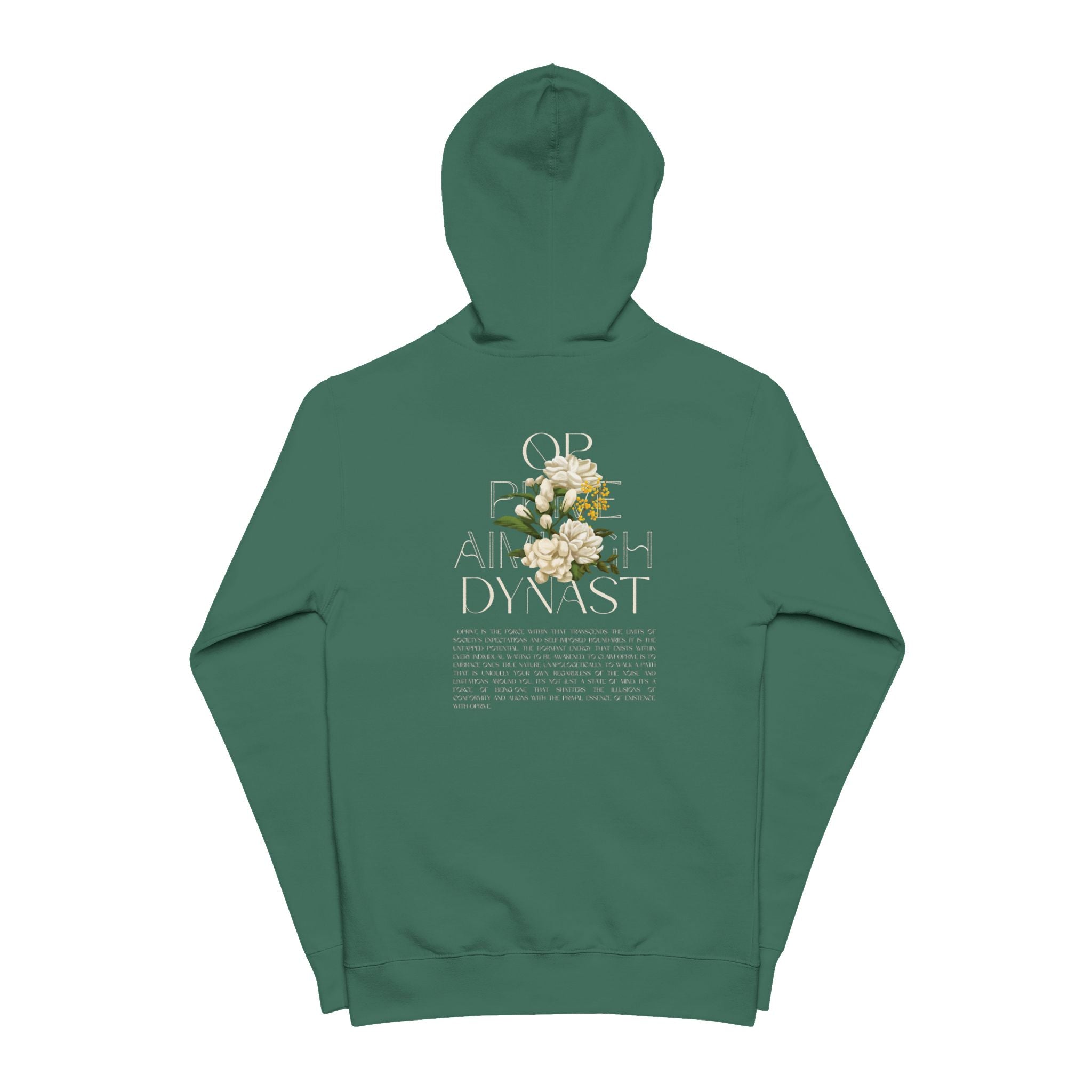 QPrive Dynasty Unisex Fleece Zip Up Hoodie