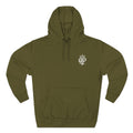 QPrive Elegance Three-Panel Fleece Hoodie