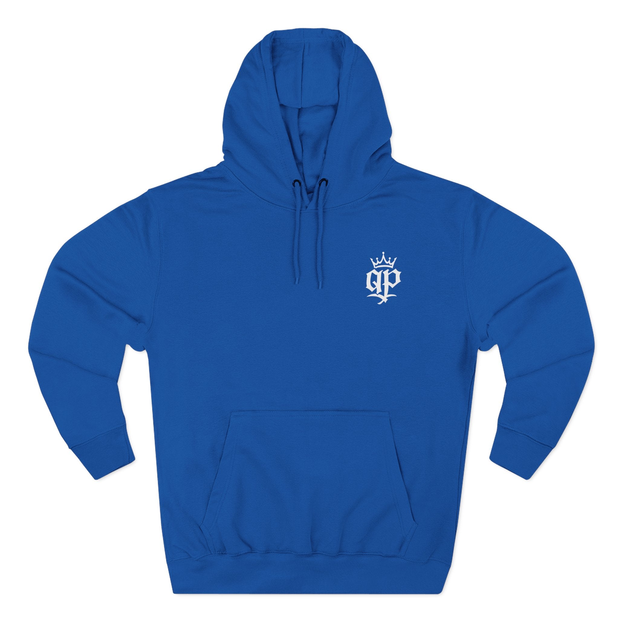 QPrive Elegance Three-Panel Fleece Hoodie