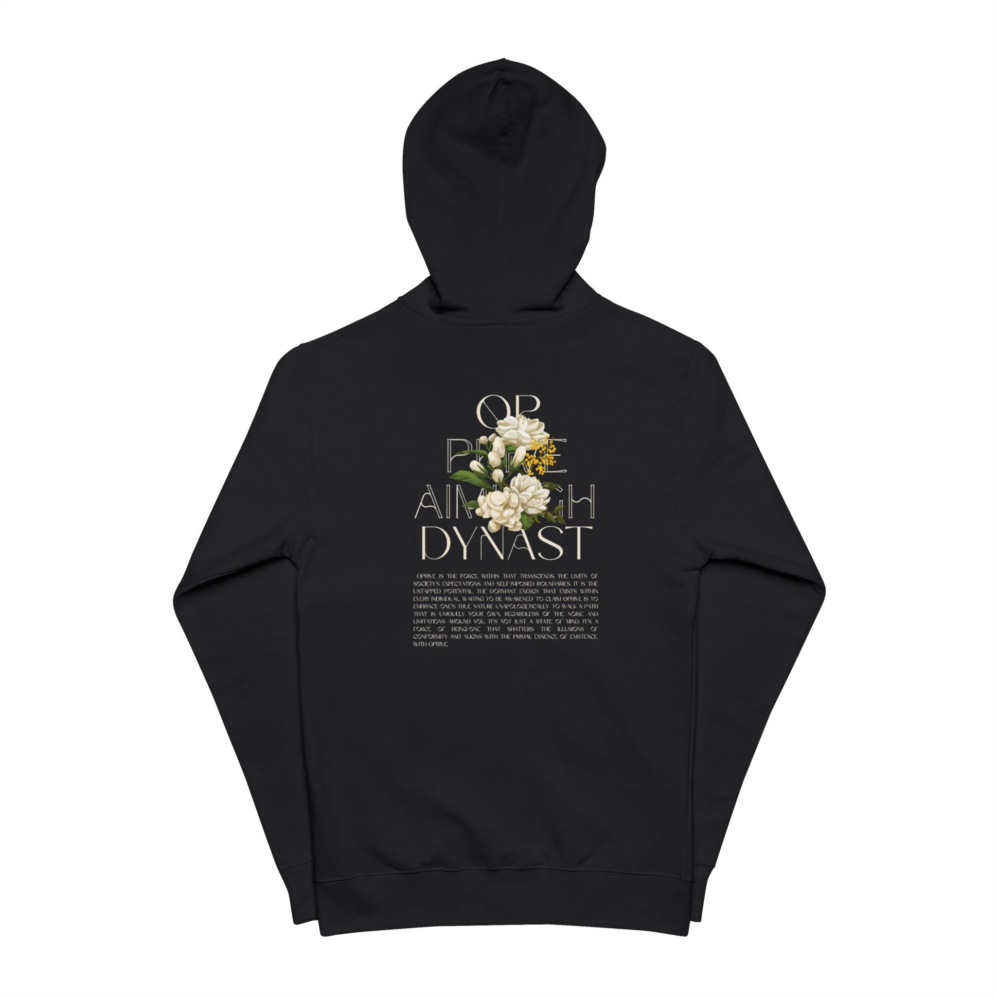 QPrive Dynasty Unisex Fleece Zip Up Hoodie